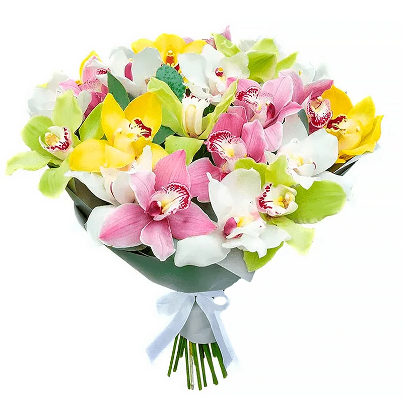 Букеты с орхидеями